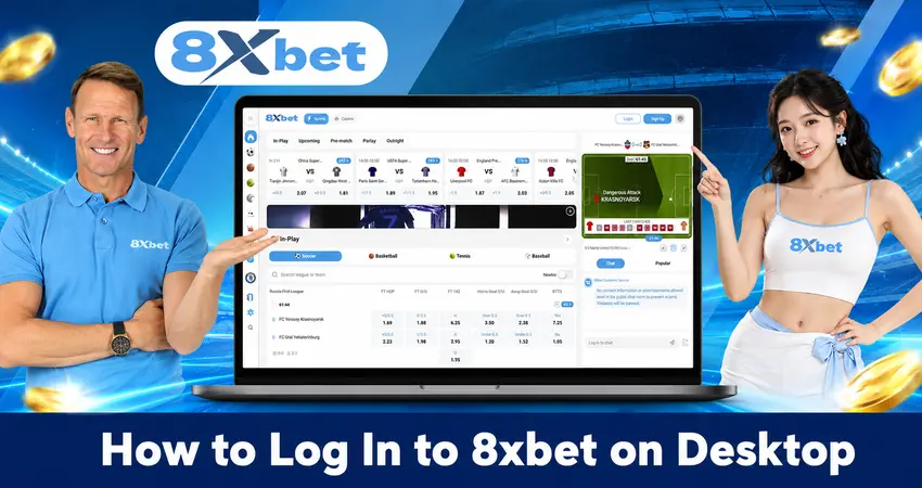 How to Log In to 8xbet on Desktop