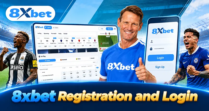 Register and Log In to 8xbet